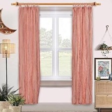 Market crinkle curtains for sale  Marietta