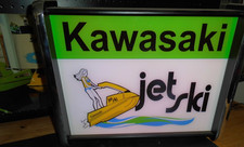 Placa de jet ski Kawasaki caixa de LED comprar usado Placa de jet ski Kawasaki caixa de LED comprar usado  Enviando para Brazil