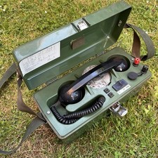 Military field telephone for sale  INGATESTONE