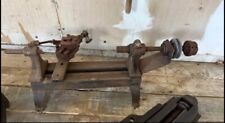 Antique wood lathe for sale  Peebles