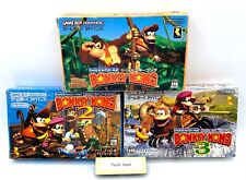 Nintendo GBA Super Donkey Kong 1 2 3 Gameboy Advance japonês na caixa com estojo comprar usado  Enviando para Brazil