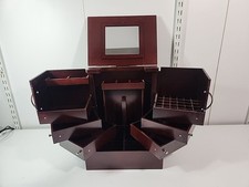 Caixa de joias por Lori Griener com gavetas swing out acabamento cereja vermelha, usado comprar usado  Enviando para Brazil