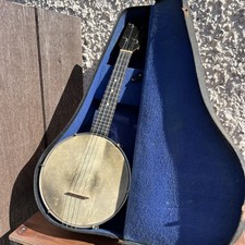 Vintage jetelele banjo for sale  CHRISTCHURCH
