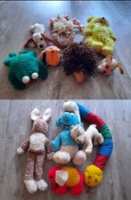 Stofftiere hase schlumpf gebraucht kaufen  Norderstedt