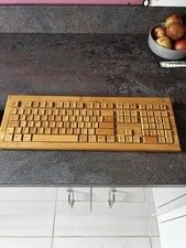 Wooden keyboard mouse for sale  HALIFAX