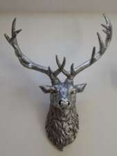 Large silver stag for sale  UK