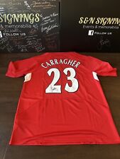 Carragher signed liverpool for sale  WORCESTER