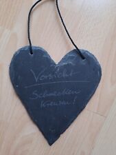 Schieferherz zum hängen gebraucht kaufen  Kaufbeuren