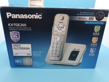 Panasonic tge260 schnurlos gebraucht kaufen  Fehmarn