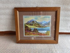 Quadro vintage montagne usato  Zeccone