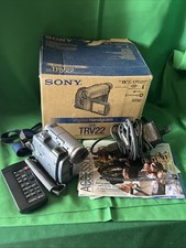 Câmera Filmadora Sony DCR-TRV22 Digital Handycam Mini DV Nightshot Completa na Caixa, usado comprar usado Câmera Filmadora Sony DCR-TRV22 Digital Handycam Mini DV Nightshot Completa na Caixa, usado comprar usado  Enviando para Brazil
