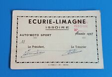 Carte membre ecurie d'occasion  Issoire