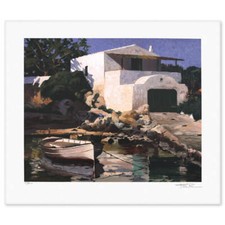Poch Romeu- Serigrafia "Rincon de Biniancolla", usado comprar usado  Enviando para Brazil
