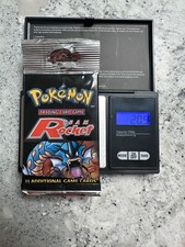 Pokemon Team Rocket Booster Pack WOTC 2000 20,9g friso longo. Novo e lacrado, usado comprar usado  Enviando para Brazil
