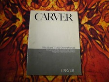 Carver tfm tfm22 for sale  San Antonio