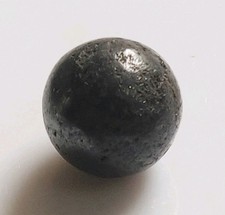 14.09CT Natural Diamante Suelto Negro-Gris Redondo Forma de Bola Plano Pulido comprar usado  Enviando para Brazil