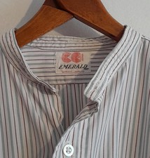 Vintage collarless shirt for sale  TAMWORTH
