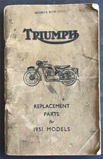 Triumph motorcycles 1951 for sale  LEICESTER