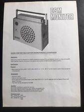 Nagra dsm monitor usato  Venezia