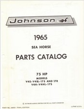 1965 johnson 75hp for sale  Plainwell