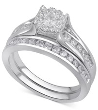 Diamond bridal set for sale  Beaumont