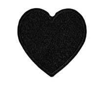 Black colour heart for sale  BIRMINGHAM