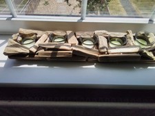 Piece driftwood candle for sale  ANDOVER