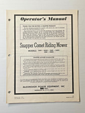 1972 snapper comet for sale  New Castle