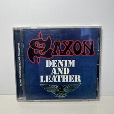 Saxon denim leather for sale  VENTNOR