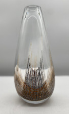 Elsa Soderberg Sueco Meio Século Hovmantorp Anos 60 Arte Vaso de Vidro Inclusões de Malha comprar usado  Enviando para Brazil