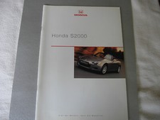 Prospekt honda s2000 gebraucht kaufen  Mannheim