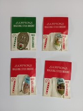 Walking stick badges for sale  MALVERN