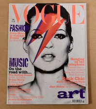 Arte musical Vogue Reino Unido revista britânica 2003 maio - Kate Moss Bowie Rolling Stones comprar usado Arte musical Vogue Reino Unido revista britânica 2003 maio - Kate Moss Bowie Rolling Stones comprar usado  Enviando para Brazil