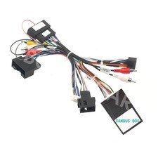 Ajuste para Ford Aftermarket rádio estéreo chicote de fios adaptador de cabo com caixa Canbus comprar usado  Enviando para Brazil