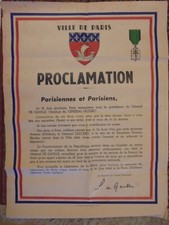 Affiche gaulle 1949 d'occasion  Prats-de-Mollo-la-Preste