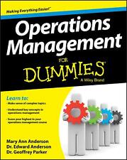 Operations management dummies for sale  San Jose