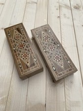 Handmade inlaid wooden for sale  GREAT YARMOUTH