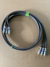 Cabo de vídeo componente RadioShack Premium Gold Series 6 pés blindado RCA AV HDTV comprar usado  Enviando para Brazil