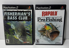 Usado, Fisherman’s Bass Club e Rapala Pro Fishing jogos PS2 totalmente testados comprar usado  Enviando para Brazil
