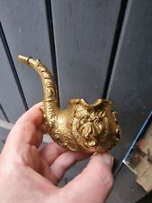 Heavy brass pipe for sale  GREENFORD