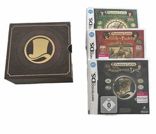 Professor Layton Trilogy Limited Edition Club Nintendo Box + Spiele Nintendo DS comprar usado Professor Layton Trilogy Limited Edition Club Nintendo Box + Spiele Nintendo DS comprar usado  Enviando para Brazil