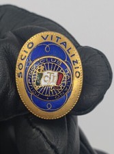 Spilla smaltata touring usato  Napoli