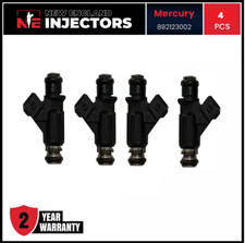 Conjunto de 4 injetores de combustível de popa Reman Mercury 892123002 30-60 HP 877826 02-10, usado comprar usado  Enviando para Brazil