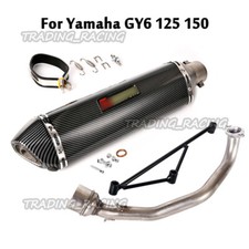 Escape para Yamaha GY6 125 150 pontas de escape modificadas DB Killer tubo frontal deslizante comprar usado  Enviando para Brazil