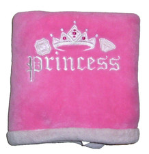 Tiddliwinks Rosa Princesa Coroa Tiara Aplique Cobertor de Bebê Segurança Lovey comprar usado  Enviando para Brazil