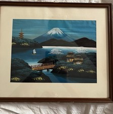 Dipinto giapponese gouache usato Dipinto giapponese gouache usato  Reggio Emilia