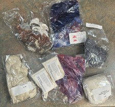 Carded silk fibres for sale  FALMOUTH