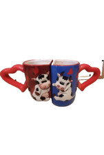 Duo mugs cœurs d'occasion  Saint-Cyr-sur-Loire
