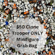 Lote de minifiguras Lego Star Wars CLONE aleatórias $50 bolsa cega *Leia a descrição* comprar usado  Enviando para Brazil