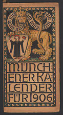 Münchener kalender 1906 gebraucht kaufen  Berlin